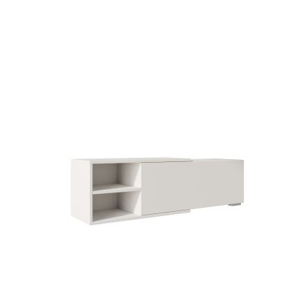 TV table CLIF 40x180 cm white