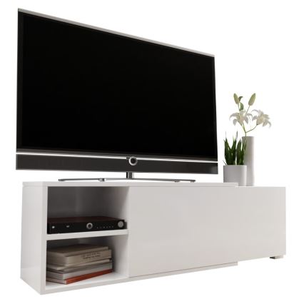 TV table CLIF 40x180 cm white