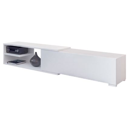 TV table CLIF 40x180 cm white