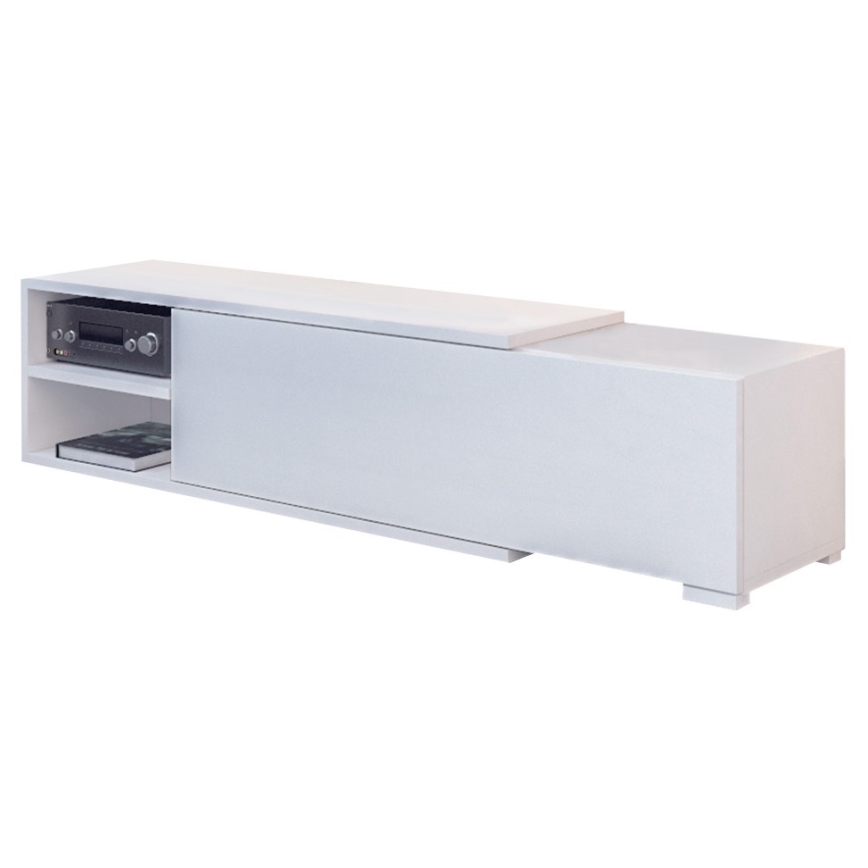 TV table CLIF 40x180 cm white