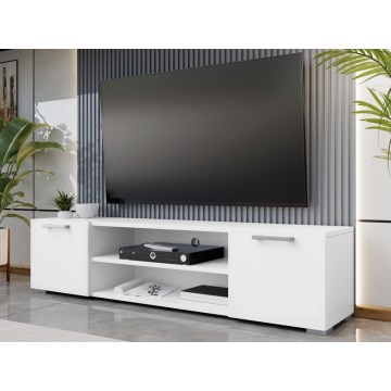 TV table GIMREN 36x156 cm white