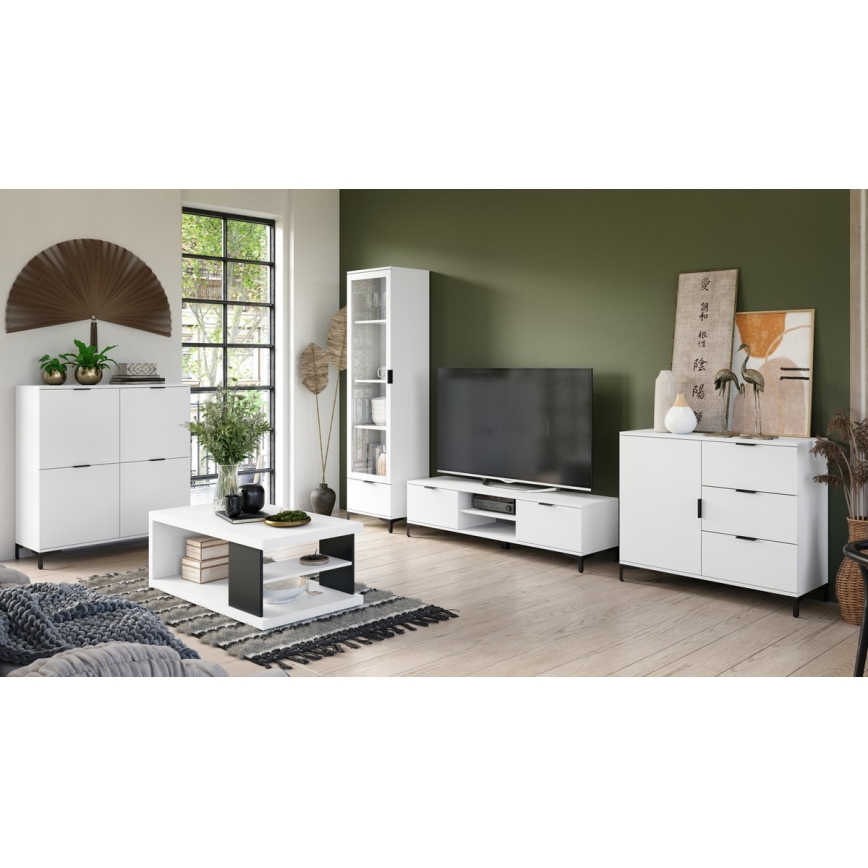 TV table LORA white