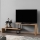TV table OVIT 44x153 cm brown/black