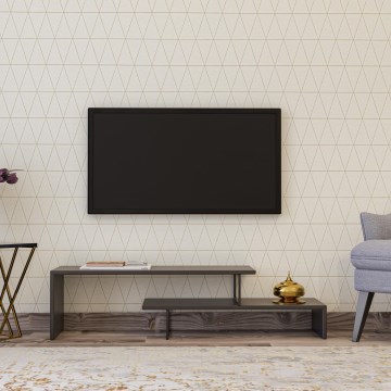 TV table OVIT 45x120 cm anthracite/black