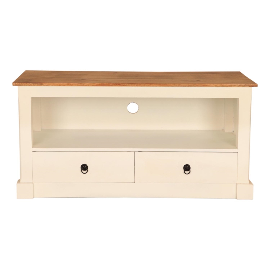 TV table RETRO 60x120 cm solid wood/mango tree