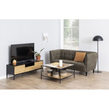 TV table SARON oak/black