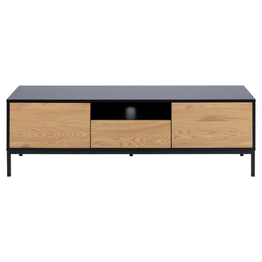 TV table SARON oak/black