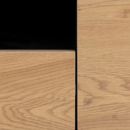 TV table SARON oak/black