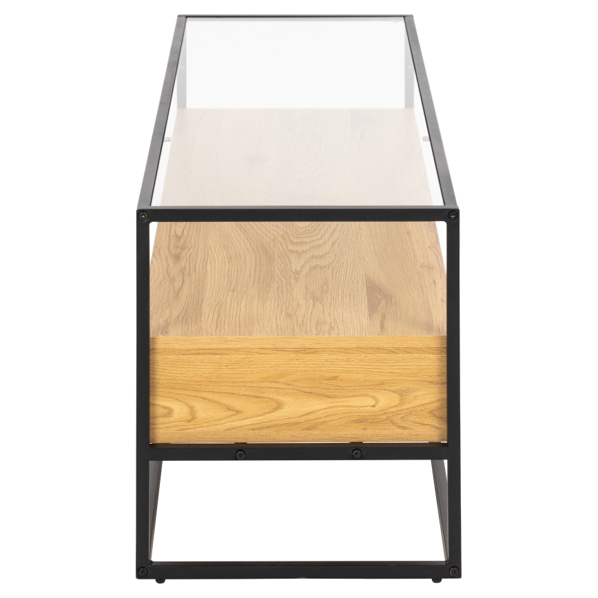 TV table ZEIN oak/black