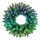Twinkly - LED RGB Dimmable Christmas wreath PRE-LIT WREATH 50xLED d. 61cm Wi-Fi