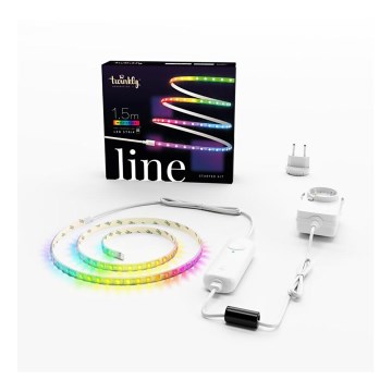 Twinkly - LED RGB Dimmable strip LINE 100xLED 1,5 m Wi-Fi