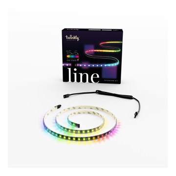 Twinkly - LED RGB Extension dimmable strip LINE 100xLED 1,5 m Wi-Fi