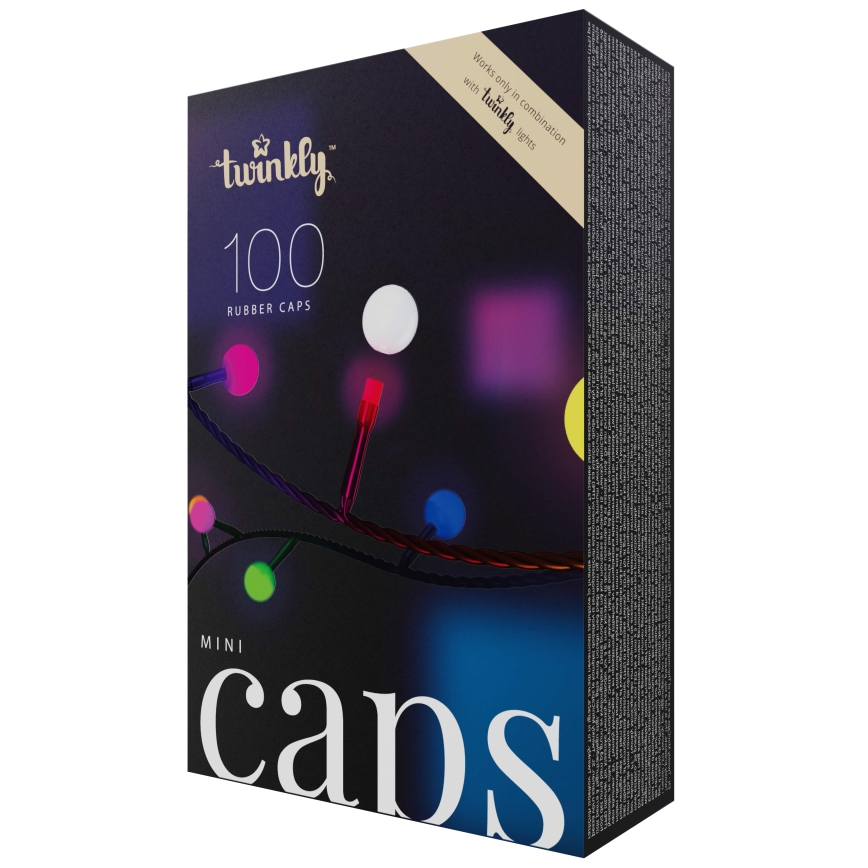 Twinkly - Decorative silicone end caps MINI CAPS 100 pcs