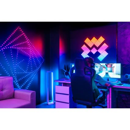 Twinkly - DOTS RGB LED Dimmable Christmas String Lights, 60 LEDs, 7 m, USB, Wi-Fi
