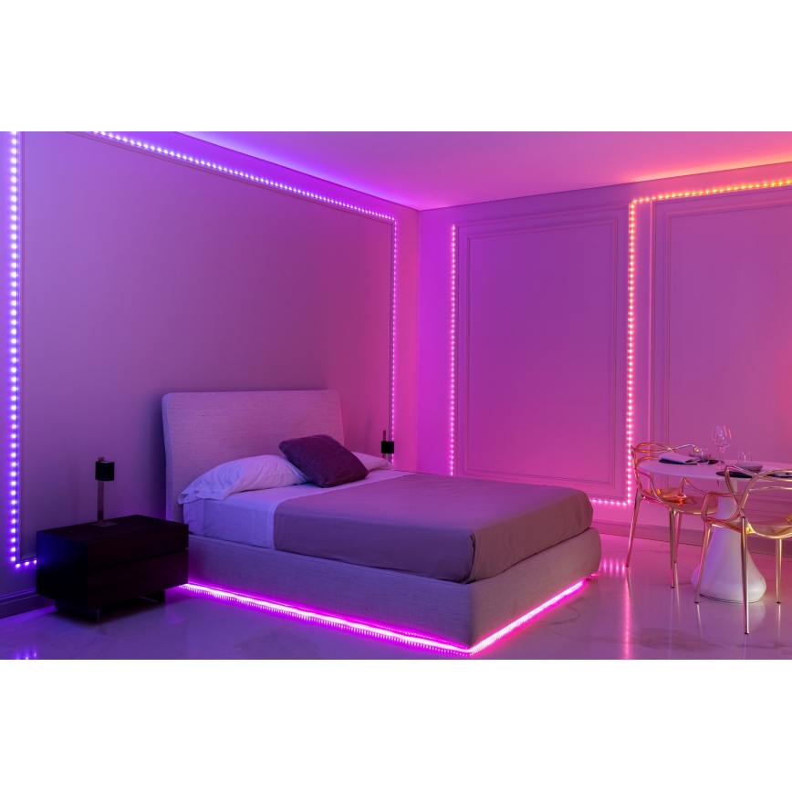 Twinkly - DOTS RGB LED Dimmable Christmas String Lights, 60 LEDs, 7 m, USB, Wi-Fi