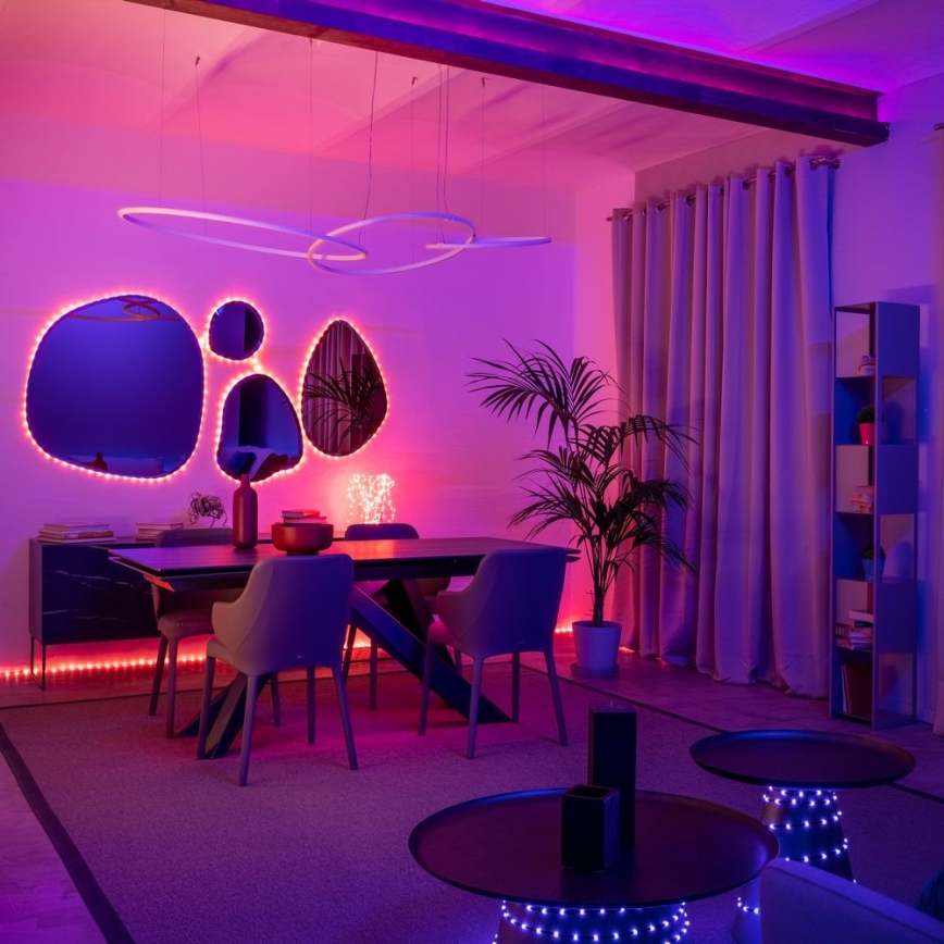 Twinkly - LED RGB Outdoor dimmable strip DOTS 200xLED 10 m IP44 Wi-Fi
