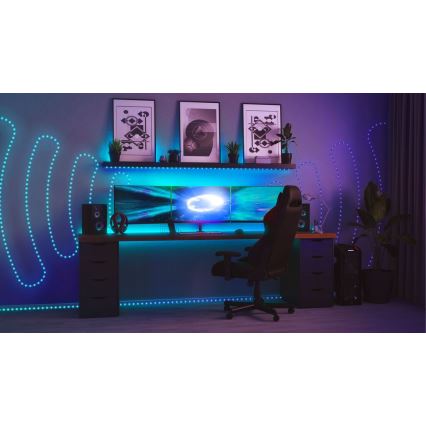 Twinkly - LED RGB Outdoor dimmable strip DOTS 400xLED 20 m IP44 Wi-Fi