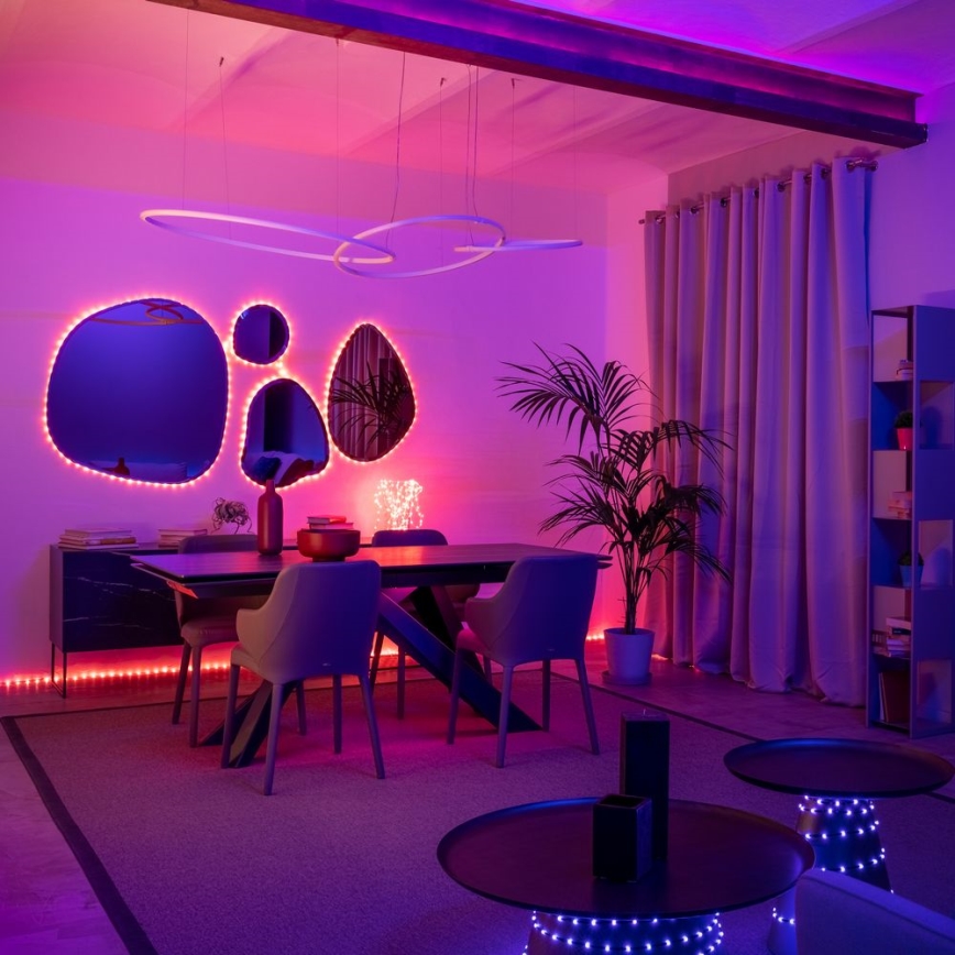 Twinkly - LED RGB Outdoor dimmable strip DOTS 400xLED 20 m IP44 Wi-Fi