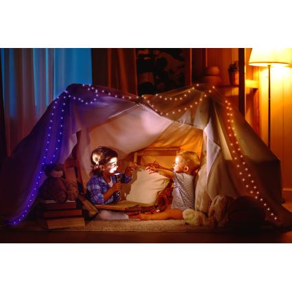 Twinkly - LED RGB Outdoor dimmable strip DOTS 400xLED 20 m IP44 Wi-Fi
