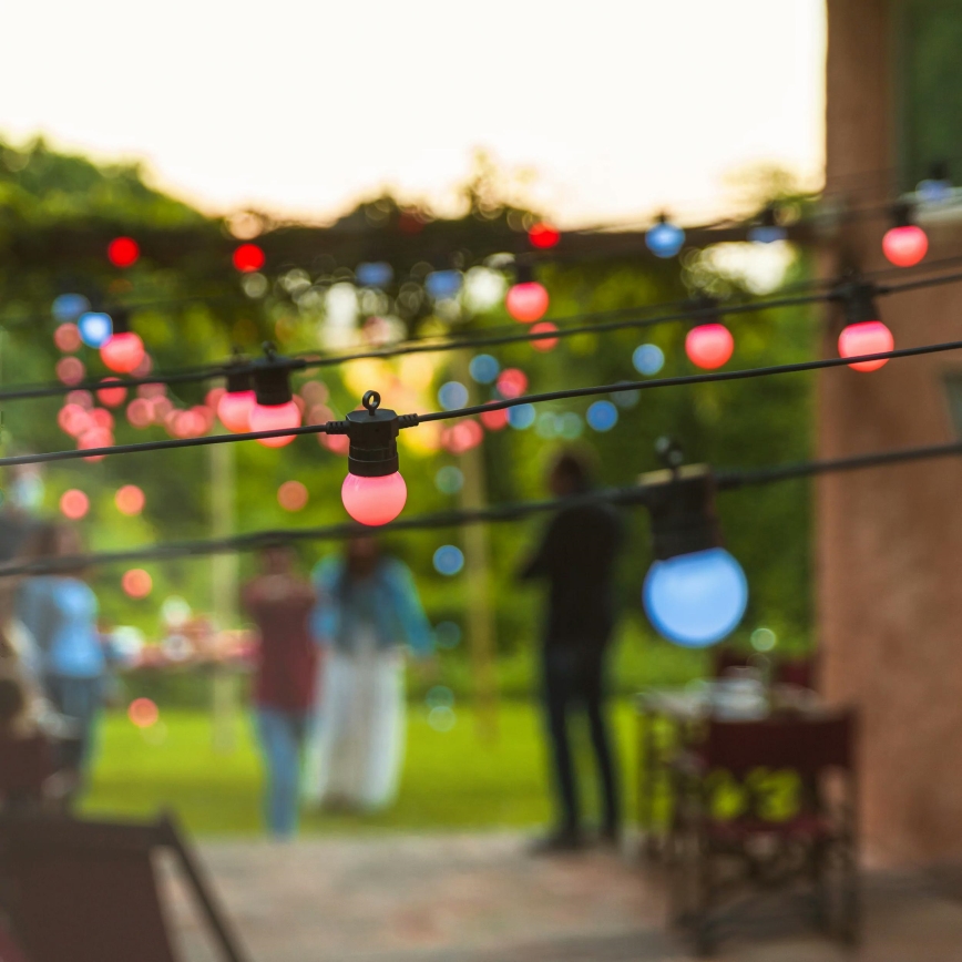 Twinkly - LED RGB Dimmable outdoor decorative chain FESTOON 20xLED 14m IP44 Wi-Fi