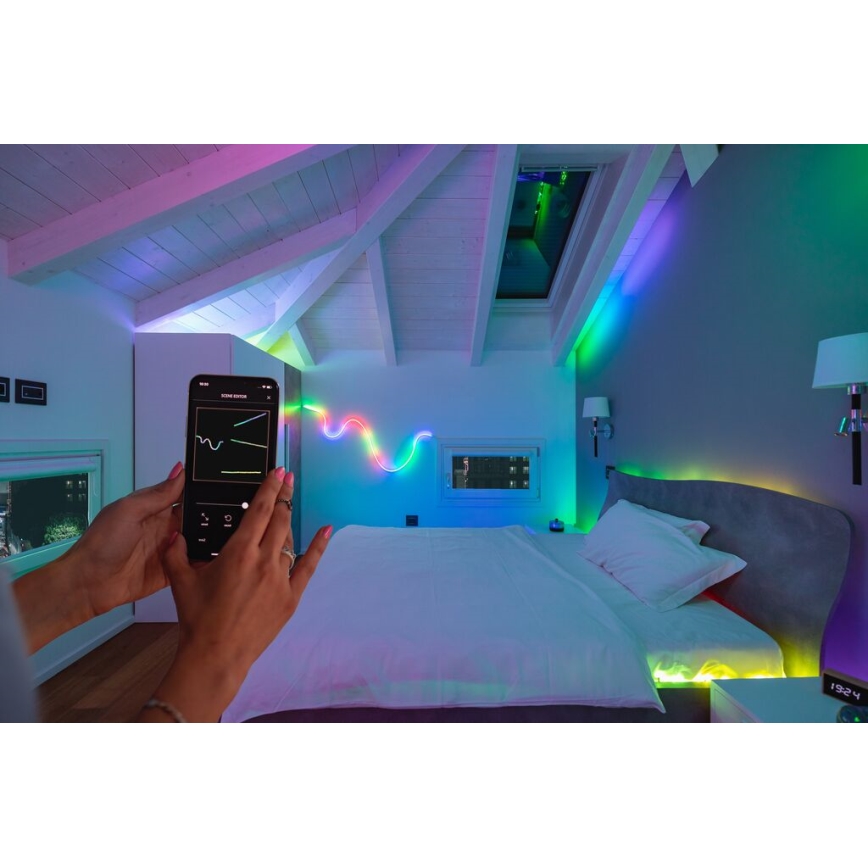 Twinkly - LED RGB Dimmable strip FLEX 200xLED 2 m Wi-Fi