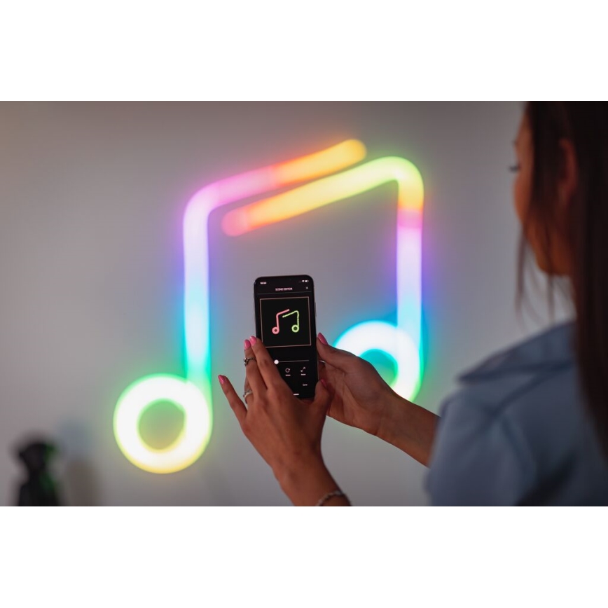 Twinkly - LED RGB Dimmable strip FLEX 300xLED 3 m Wi-Fi