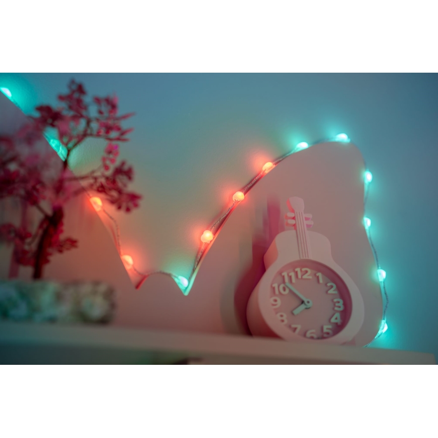 Twinkly - LED RGB Dimmable Christmas chain CANDIES 200xLED 14 m USB Wi-Fi