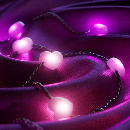 Twinkly - LED RGB Dimmable Christmas chain CANDIES 200xLED 14 m USB Wi-Fi