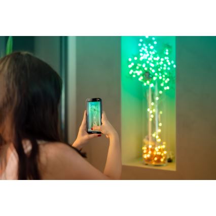 Twinkly - LED RGB Dimmable Christmas chain CANDIES 100xLED 8 m USB Wi-Fi