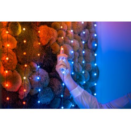 Twinkly - LED RGB Dimmable Christmas chain CANDIES 200xLED 14 m USB Wi-Fi