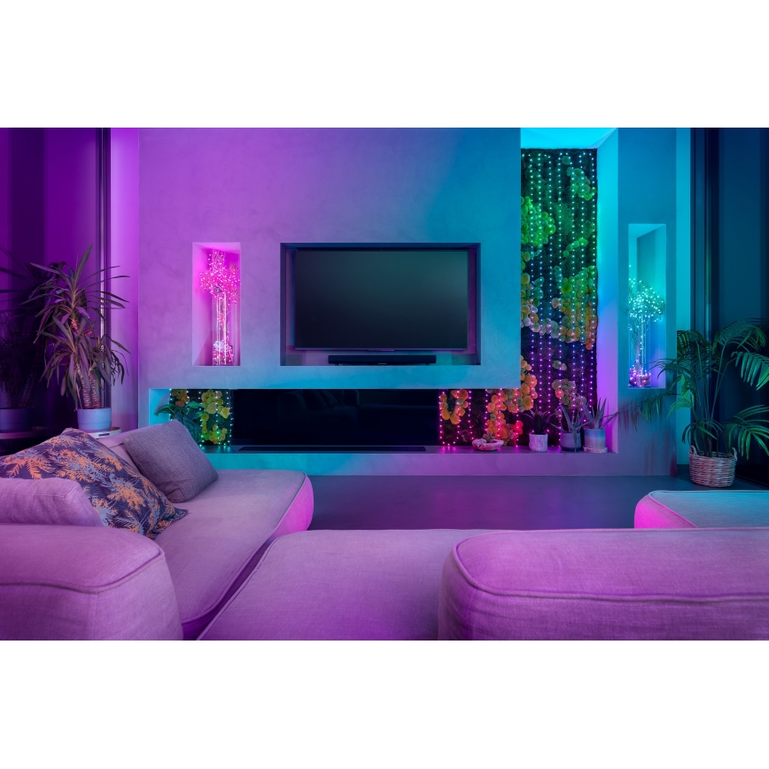 Twinkly - LED RGB Dimmable Christmas chain CANDIES 200xLED 14 m USB Wi-Fi