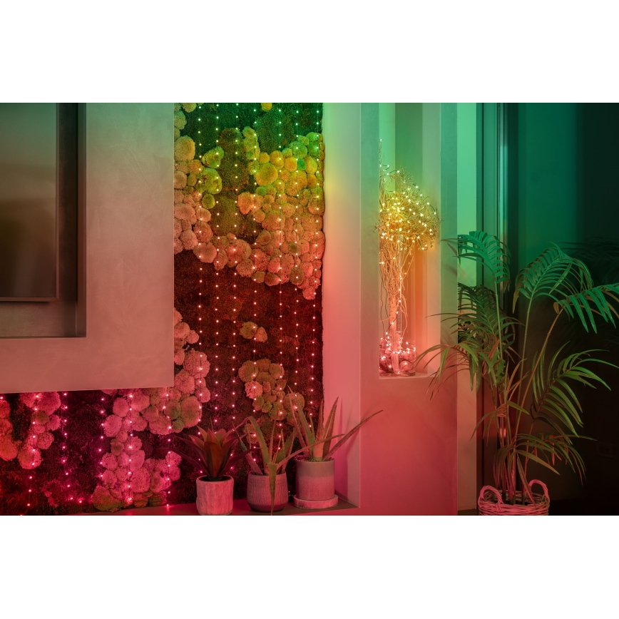 Twinkly - LED RGB Dimmable Christmas chain CANDIES 200xLED 14 m USB Wi-Fi