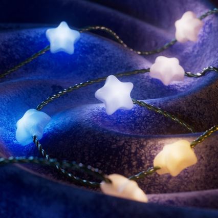 Twinkly CANDIES RGB LED Dimmable String Lights, 200 LEDs, 14 m, USB, Wi-Fi