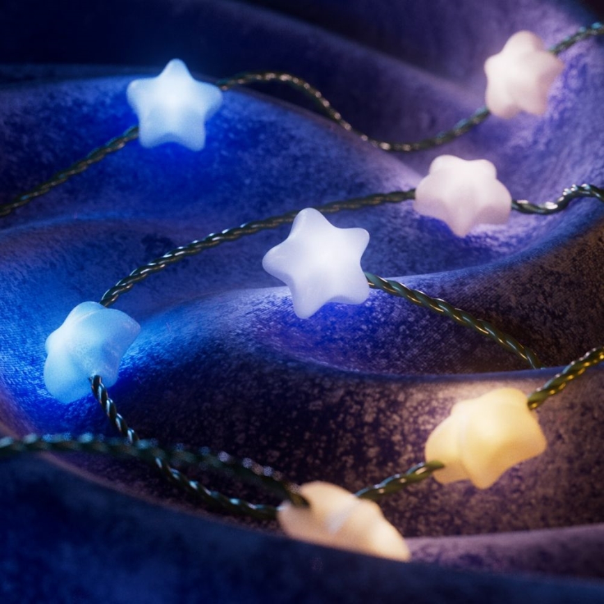 Twinkly CANDIES RGB LED Dimmable String Lights, 200 LEDs, 14 m, USB, Wi-Fi