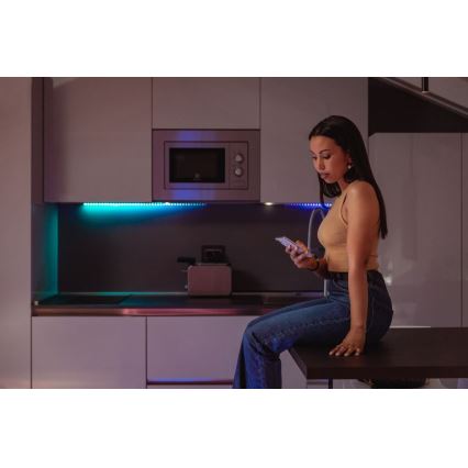 Twinkly - LED RGB Dimmable strip LINE 100xLED 1,5 m Wi-Fi