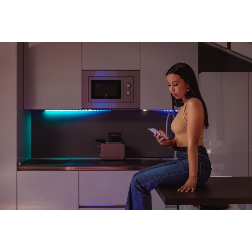 Twinkly - LED RGB Dimmable strip LINE 100xLED 1,5 m Wi-Fi