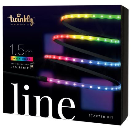 Twinkly - LED RGB Dimmable strip LINE 100xLED 1,5 m Wi-Fi