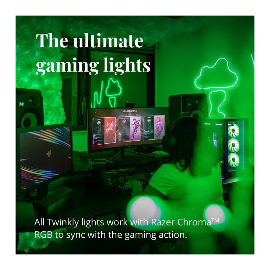 Twinkly - LED RGB Dimmable strip LINE 100xLED 1,5 m Wi-Fi
