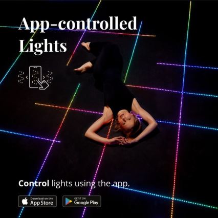Twinkly - LED RGB Dimmable strip LINE 100xLED 1,5 m Wi-Fi