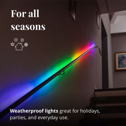 Twinkly - LED RGB Dimmable strip LINE 100xLED 1,5 m Wi-Fi