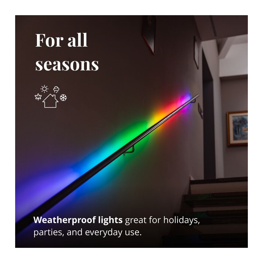 Twinkly - LED RGB Dimmable strip LINE 100xLED 1,5 m Wi-Fi