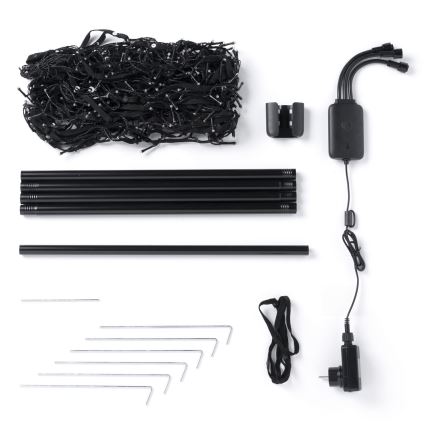 Twinkly - LED RGBW Dimmable outdoor Christmas tree LIGHT TREE 300xLED 2m IP44 Wi-Fi