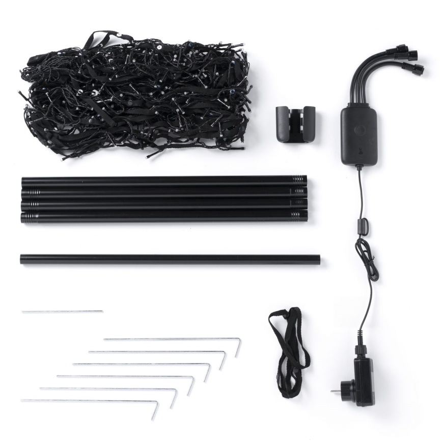 Twinkly - LED RGBW Dimmable outdoor Christmas tree LIGHT TREE 300xLED 2m IP44 Wi-Fi