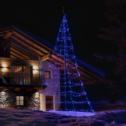 Twinkly - LED RGBW Dimmable outdoor Christmas tree LIGHT TREE 750xLED 4m IP44 Wi-Fi