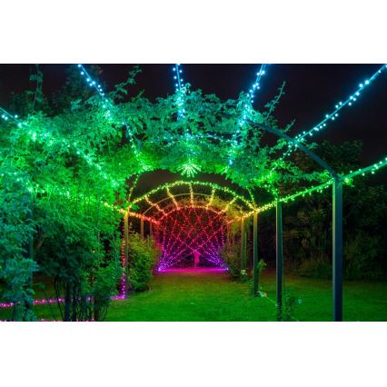 Twinkly - LED RGB Dimmable outdoor christmas chain STRINGS 250xLED 23,5m IP44 Wi-Fi