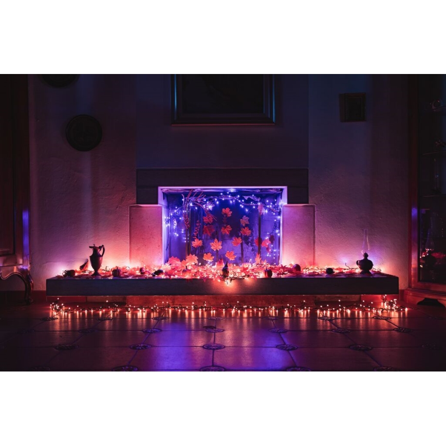 Twinkly - LED RGB Dimmable outdoor christmas chain STRINGS 250xLED 23,5m IP44 Wi-Fi
