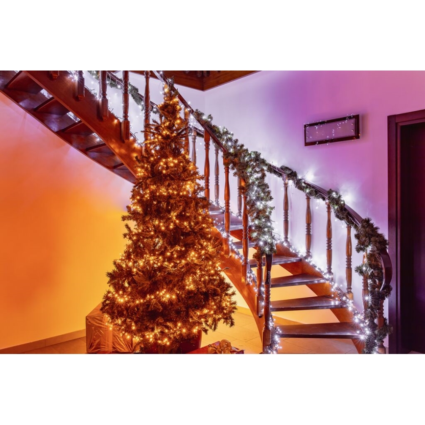 Twinkly - LED Dimmable outdoor christmas chain STRINGS 400xLED 35,5m IP44 Wi-Fi