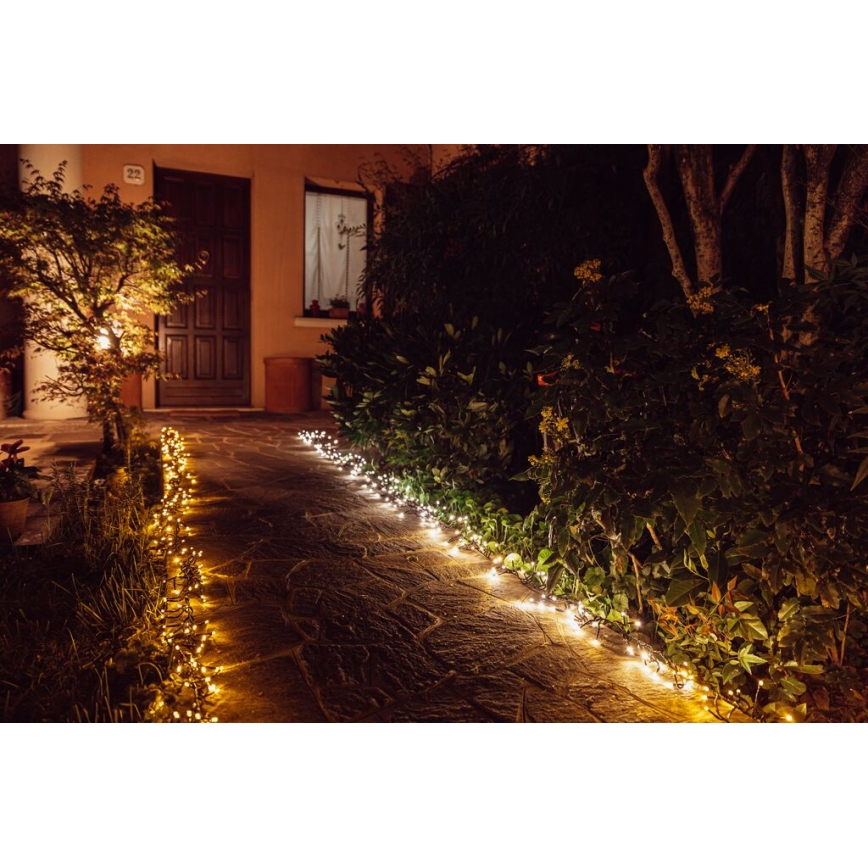 Twinkly - LED Dimmable outdoor christmas chain STRINGS 400xLED 35,5m IP44 Wi-Fi