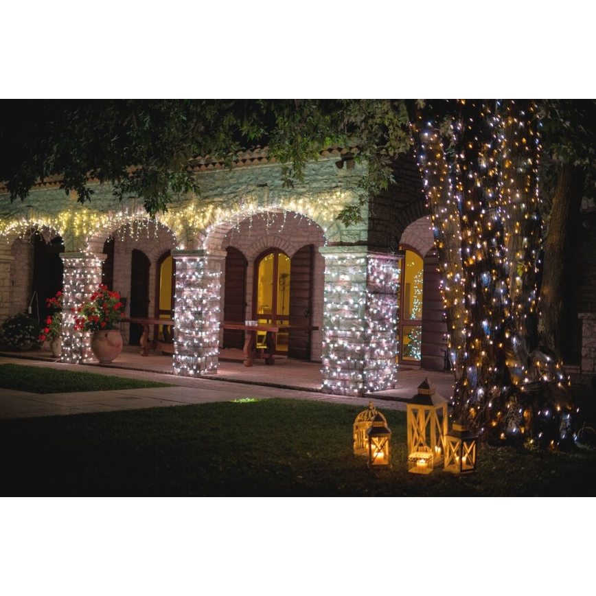 Twinkly - LED Dimmable outdoor christmas chain STRINGS 400xLED 35,5m IP44 Wi-Fi