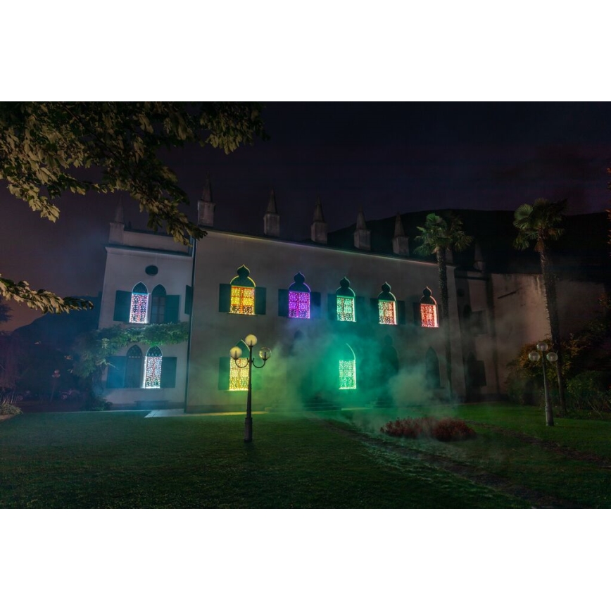 Twinkly - LED RGBW Dimmable outdoor Christmas curtain CURTAIN 210xLED 6,1m IP44 Wi-Fi